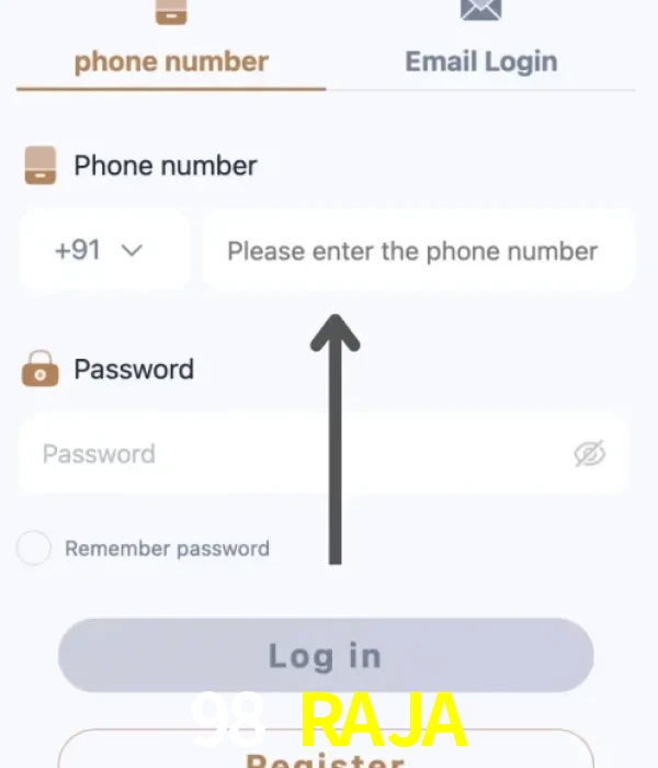 98 RAJA login
